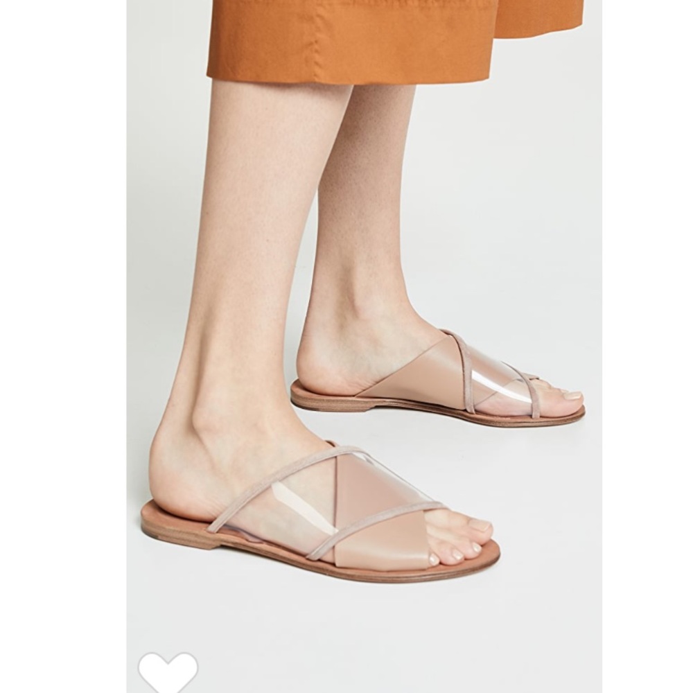 Diane von Furstenberg Bailie-4 Clear Sandals